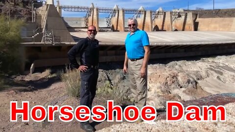 Horseshoe Dam Off roading BMW GS with Harold easy ride