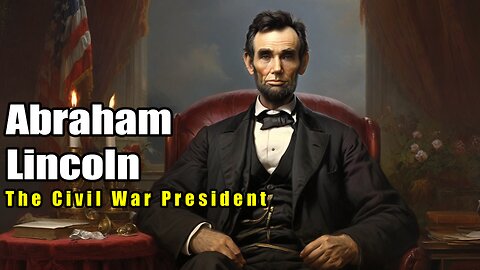 Abraham Lincoln - 16th U.S. president, involved in the Civil War (1809 - 1865)
