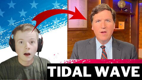 Conservative game Host | Tucker Carlson TIDAL WAVE video...