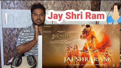 Jai Shri Ram Song Reaction | Prabhas | Adipurush | Last Song Reaction By Abhishe.d