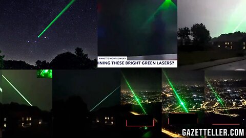 Texas Devastated by Green Laser Death Rays Amid Thunderstorm! Secret Direct Energy Weapon Assault