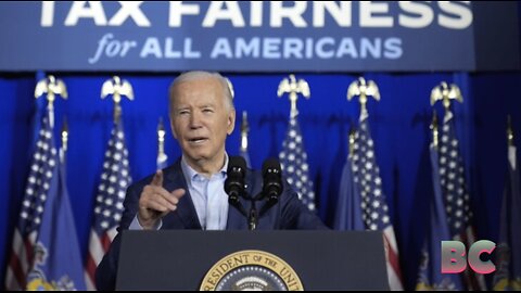 Biden visits his Pennsylvania hometown to call for more taxes on rich