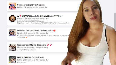 Most Liked Filipina I Found On Facebook Dating Philippines (40+ Mature Filipinas)