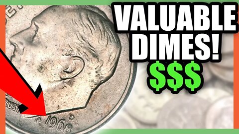RARE DIMES WORTH MONEY - VALUABLE DIMES TO LOOK FOR IN POCKET CHANGE!!