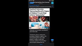 Stanford University : harvesting organs from babies