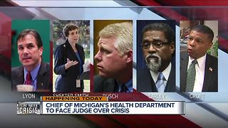 Michigan health chief to face judge in Flint water crisis