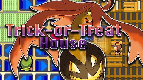 Pokemon Trick-or-Treat House - GBA Hack ROM has too much puzzles, go trick or treating on Halloween