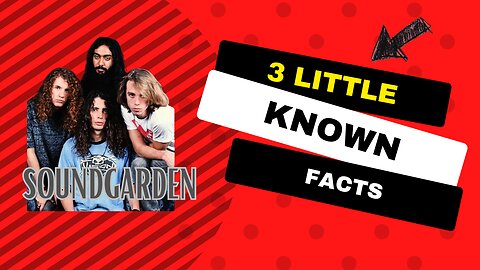 3 Little Known Facts Soundgarden