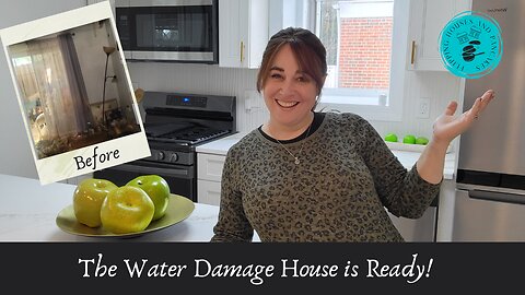 The Water Damage House is Ready! Flip House Walk-Through #8