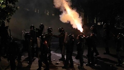 Colombia: Tear gas sprayed as protesters mark 2nd anniversary of nationwide protests in Medellin
