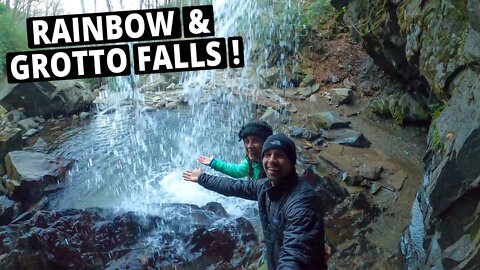 Hiking to Rainbow & Grotto Falls in Smoky Mountains National Park | Gatlinburg, TN