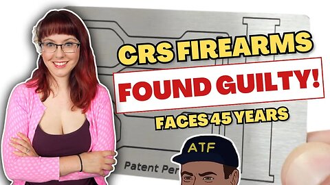 YouTuber CRS Firearms Found GUILTY | Matt Hoover Auto Key Card Case