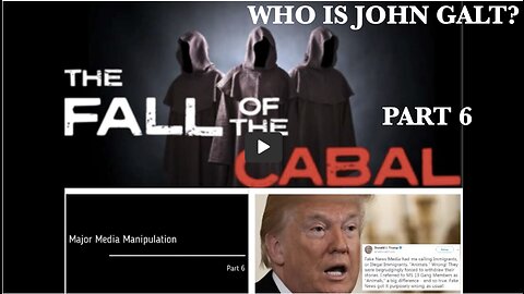 REPOST-The Fall of The Cabal Part 6 - Major Media Manipulation, FAKENEWS = TREASON. THX John Galt