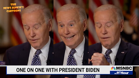 Biden mumbles like having a brain malfunction: Kamala is really very good, Trump is to blame for crime, gun violence & women under attack, my son makes me feel proud of him.