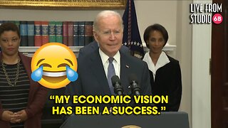 Joe Biden on the "Success" of His Economic "Vision (Seriously)