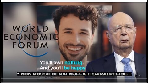 Klaus Schwab canta 😂...Non possiederai NULLA e sarai felice! #World Economic Forum di Davos in Svizzera nel Canton Grigioni...quindi si saprà già poi a chi si potrà dare la colpa del suo GRAN RESET ECONOMICO detto da Schwab appunto nel 2020