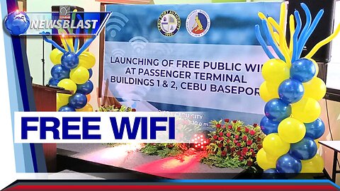 Libreng wifi access sa Cebu Port Terminal, hatid ng Cebu Port Authority at DICT sa mga pasahero