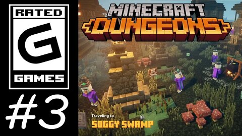 Minecraft Dungeons - Part 3 - Soggy Swamp Walkthrough