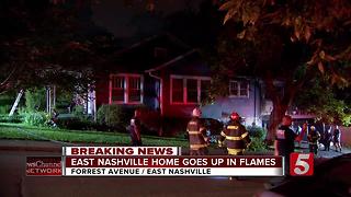 Pets Killed, Home Destroyed In East Nashville Fire