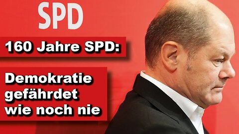 160 Jahre SPD: Demokratie gefährdet wie noch nie (Kurze Wortmeldung)