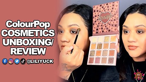 @colourpopcosmetics Not A Box Of Chocolates Collection Unboxing And Review