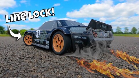 HUGE 130km/h RC Burnout Car! [RWD with a Line Lock!]