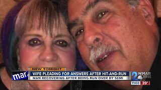 Wife pleading for answers after hit and run