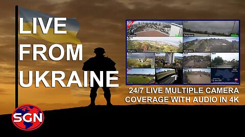 Live from Ukraine - 24/7 Multiple Live Camera Views with Audio in HD March 11 2023 Part 1