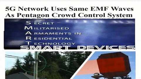 5G MICROWAVE SMART GRID Are Weapons Against Humanity 101