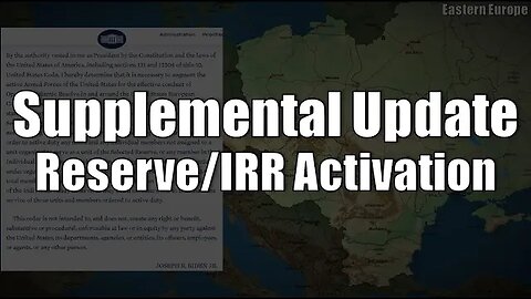 Supplemental Update: Reserve/IRR Activation