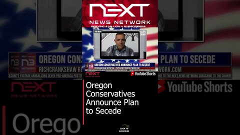 Oregon Conservatives Announce Plan to Secede #shorts