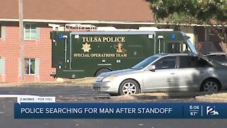 Police searching for man after standoff