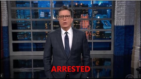 FAKE NEWS JAG Arrests Stephen Colbert 28-Nov-2023