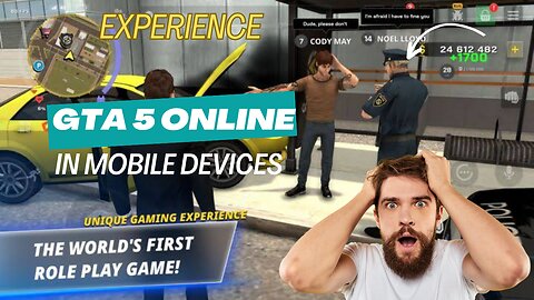 GTA 5 ONLINE RUN IN MOBILE ANDRIOD DEVICE RP