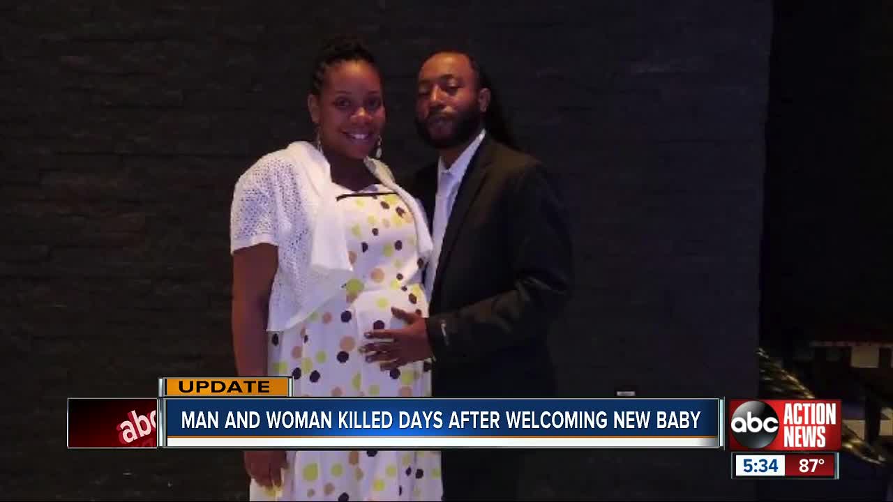 Tampa couple shot to death days after welcoming new baby, police investigating