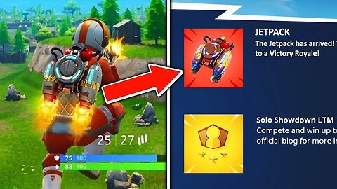 NEW! Jetpack Update in Fortnite! Jetpacks Are Coming SOON to Fortnite Battle Royale! #ad