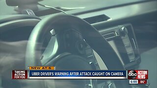 Video captures Florida Uber driver attacked after passenger wouldn't put seat belt back on