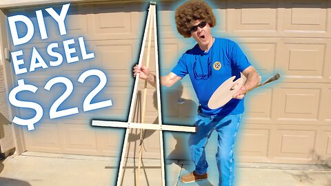 DIY Wooden Easel Stand -Step by Step