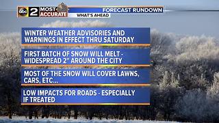 Winter Weather Advisories for Baltimore Area