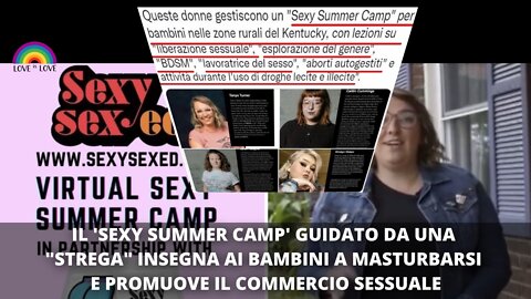 ATTENZIONE - SEXY SUMMER CAMP PER INSEGNARE AI BAMBINI A MASTURBARSI