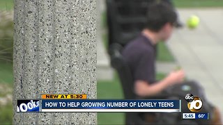 How to help growing number of lonely teens
