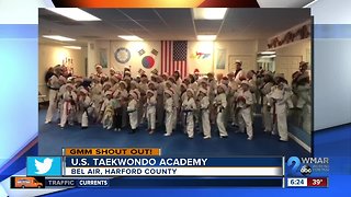 Good morning from the U.S. Taekwondo Academy!