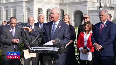 Senator Ron Johnson with Congressman Not to Surrender US Sovereignty To Word Health Organization Treaty