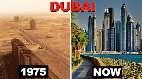 Dubai's Golden Journey | From Desert to Dream Destination