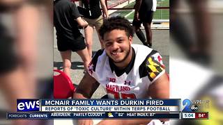 McNair family wants Durkin fired