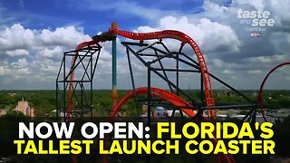 Florida's tallest launch coaster 'Tigris' opens at Busch Gardens | Taste and See Tampa Bay