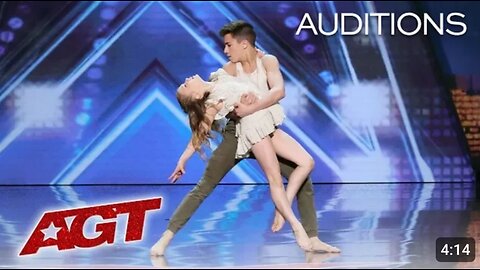 Kid Dancers Izzy and Easton Dazzle With Contemporary Dance - America's Got Talent