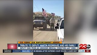 Tribute to fallen KCSO deputy