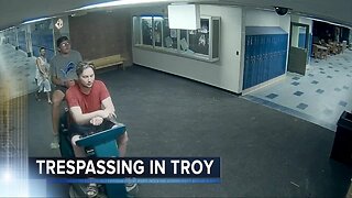 3 men cause $1,200 in damage at a Troy high school