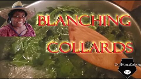 Blanching Collard Greens - 1jun2022